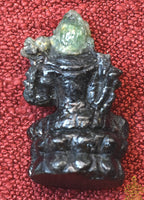 Amulette Tara Verte en Chrysoprase – Objet unique artisanal