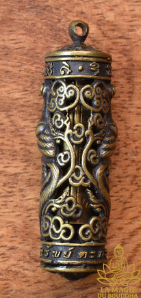 Amulette Salika Ling Thong de fortune – Vénérable Phrakru Palat Weenaï du Wat Weluwan La Magie du Bouddha.