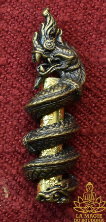 Takrut Naga Yant Gao Yot Lek Lai Mahaséthi La Magie du Bouddha.