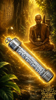 Grande amulette Takrut protectrice - Très Vénérable Luang Phor Moon Tithasilo du Wat Banjan