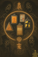 🏮 Amulettes chinoises anciennes "Hòu" (護符) – Talismans de protection funéraire taoïste La Magie du Bouddha.