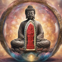 Tao Wessuwan red amulet – Wat Chedi