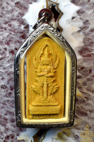 Amulette Tao Wessuwan en poudre sacrée – Roon Sang Baramee 69 (2017) – Wat Jaengnok La Magie du Bouddha.