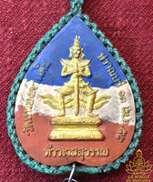 Grand talisman protecteur Tao Wessuwan pour automobile - Vénérable Luang Phor Nat du Wat Nong Tatham La Magie du Bouddha.