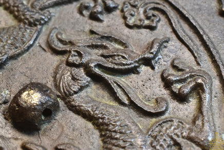 Miroir de Chaman Mongol Töli – Dragon Ryu Japonais (début XXe siècle) La Magie du Bouddha.