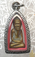 Lersi bronze amulet – Venerable Luang Phor Jek Thidtathammo of Wat Khao Daeng Tawan Tok