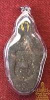 Large Lersi mask amulet made of sacred herb paste - Venerable Luang Phor Somchai of Wat Dan Kwian