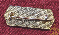 Broche ancienne Bouddha debout Jeux Nationaux 1986 Province de Roi Et La Magie du Bouddha.