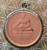 🐷 Grande amulette du Dieu de la Richesse Caishenye (Kubéra) – Wat Srinual, 2007