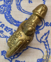 Thai Palat Khik Amulet with Brass Monkey