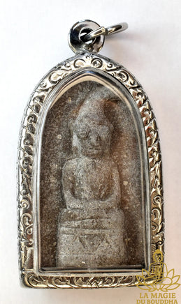 Amulette Phra Ngang - Très Vénérable Luang Phor Kee du Wat Sri Ramyong La Magie du Bouddha.