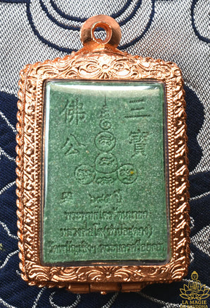 Amulette verte Phra Puttha Trai Rattana Nayok – 685 ans du Wat Phanan Choeng (Ayutthaya) La Magie du Bouddha.