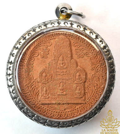 Grande amulette du temple de Mahaboddhi. magiedubouddha