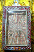 Multicolored Amulet of Buddha Phra Naphok - His Holiness Somdej Phra Sangharaj.