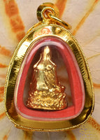 Amulette Phra Kring Jao Mae Guan Yin – Première édition 1993 – Wat Phra That Wayo