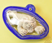 Amulette Tigre Seuar Phen du Wat Bang Phra (Wai Kru 2012) – Protection et Autorité