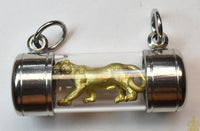 Amulette tigre doré Seuar Mahahut – Wat Nong Nam Som (Ayutthaya, 2008)