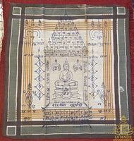 Sacred Thai Pa-yant Cloth from Wat Ban Na Theptharam (printed on handkerchief)