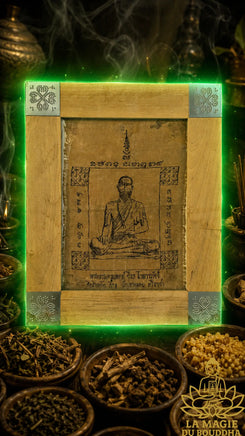 Pa Yant sacré de Phra Borommakru Phat Shiwok Gomarapat – Roon Itthi Munto Phikkhu – Wat Khao Loï (Si Racha) La Magie du Bouddha.