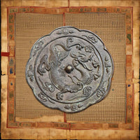Miroir de Chaman Mongol Töli – Dragon Ryu Japonais (début XXe siècle) La Magie du Bouddha.