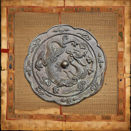 Miroir de Chaman Mongol Töli – Dragon Ryu Japonais (début XXe siècle) La Magie du Bouddha.