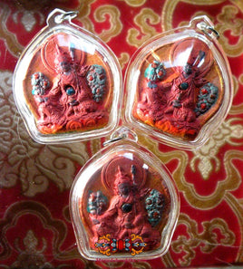 Amulettes Tibétaines Tsa Tsa de Gourou Rinpoché de médecine (Orgyen Menla) - Sa Sainteté le Dalaï Lama. La Magie du Bouddha.