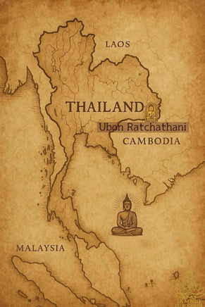Amulette dorée Garouda Phraya Krut Bandan Chok - Très Vénérable Luang Phor Ong Thitathammo. La Magie du Bouddha.