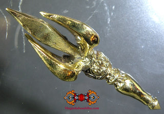 Amulette arme rituelle Vajiravudh - Très Vénérable Phra Kruba Kritsana. La Magie du Bouddha.