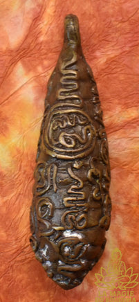 💀 Grand Phra Ngang en bronze massif objet rituel artisanal La Magie du Bouddha.