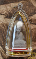Rare amulette Roop Lor du Très Vénérable Luang Phor Kassem (1995) La Magie du Bouddha.
