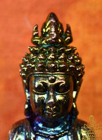 Puissante amulette Phra Kling Mahayant Empereur en Lek Lai Pleak Malengsap par le Vénérable Ajarn Morm Niranam Traiphum La Magie du Bouddha.
