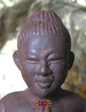 Statuettes Khuman Thong de fortune Ae Kai en lek Namphi - Wat Thong Sala Ngam.