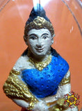 Belle grande amulette de la déesse Thaï de la fertilité et des moissons Mae Posop.