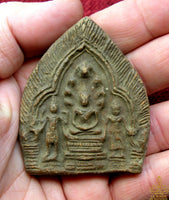 Tablette votive ancienne du Bouddha Phra Naphok.