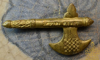 Amulette hache sacrée de puissance – Vénérable Por Than Jaeng du Wat Bala