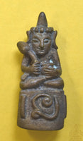 Amulette ancienne de Phra Upakut – Luang Phor Thiang (Wat Bang Kham, Nakhon Pathom) La Magie du Bouddha.