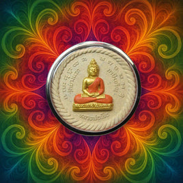 Amulette du Bouddha (Luang Phor Seuar) et Phra Pikanet – Ajarn Noom – Wat Bang Waek (2008)
