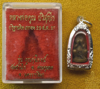 Amulette Bouddha protecteur Phra Pidta Athithan Jit Ta Thong - Très Vénérable Luang Phor Koon du Wat Banrai La Magie du Bouddha.