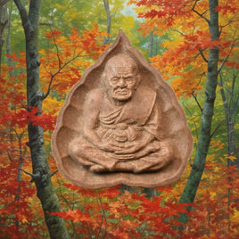 Amulette Luang Phor Thuat – Poudre sacrée et fer bleu Lek Namphi (Wat Chaimongkol – 2015) La Magie du Bouddha.
