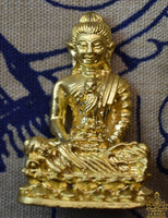 Précieuse amulette dorée Phra Kling Visakha Buccha – Luang Phor Khon (1992, Wat Chaiyaphruek Mala Ratchaworawihan)