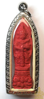 Tao Wessuwan red amulet – Wat Chedi