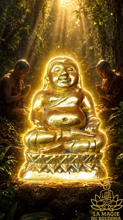 Amulette de fortune Phra Sanghajai - Vénérables Luang Phor Saen et Luang Phor Thawil du Wat Phanong Saeng La Magie du Bouddha.