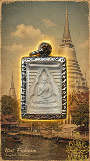 Amulette Phra Somdej Wat Paknam septième édition Run Banchu Nai Chedi (1992) La Magie du Bouddha.