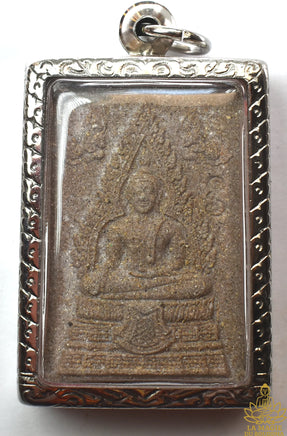 Amulette Phra Buddha Chinaraj et Tigre protecteur - Très Vénérable Luang Phor Somchai. La Magie du Bouddha.