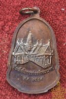 Médaille Phra Naphok (Roon Samon Dok) – Vénérable Luang Phor Hin du Wat Phra Prang