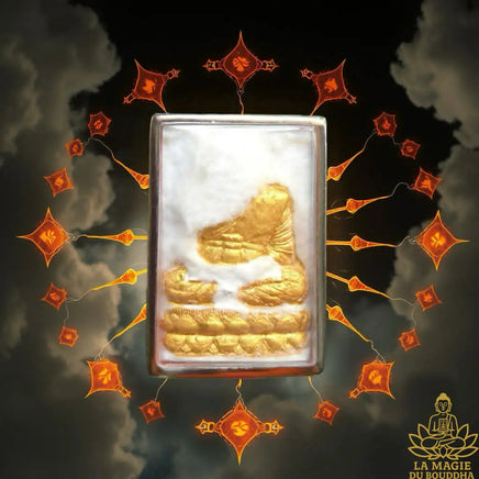 Grande amulette Thai miraculeuse LP Thuat - Très Vénérable LP Dooh. La Magie du Bouddha.