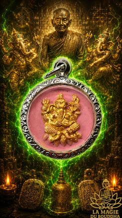 Amulette Phra Pikanet et Luang Phor Thuat - Wat Saman Rattanaram La Magie du Bouddha.