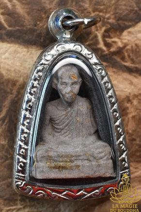 Rare amulette Roop Lor du Très Vénérable Luang Phor Kassem (1995) La Magie du Bouddha.