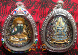 Superbes amulettes du Bouddha protecteur Phra Pidta - Wat Tham Singtho Thong.