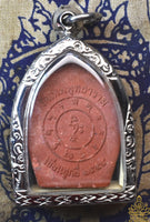 Amulette tibétaine rouge du Bouddha de Longue Vie Amithayus – Wat Thep Phuttharam